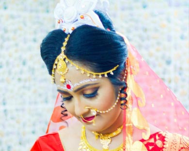 best bridal makeup artist in Kolkata